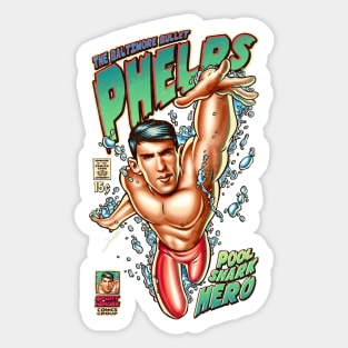 The Baltimore Bullet Phelps Sticker